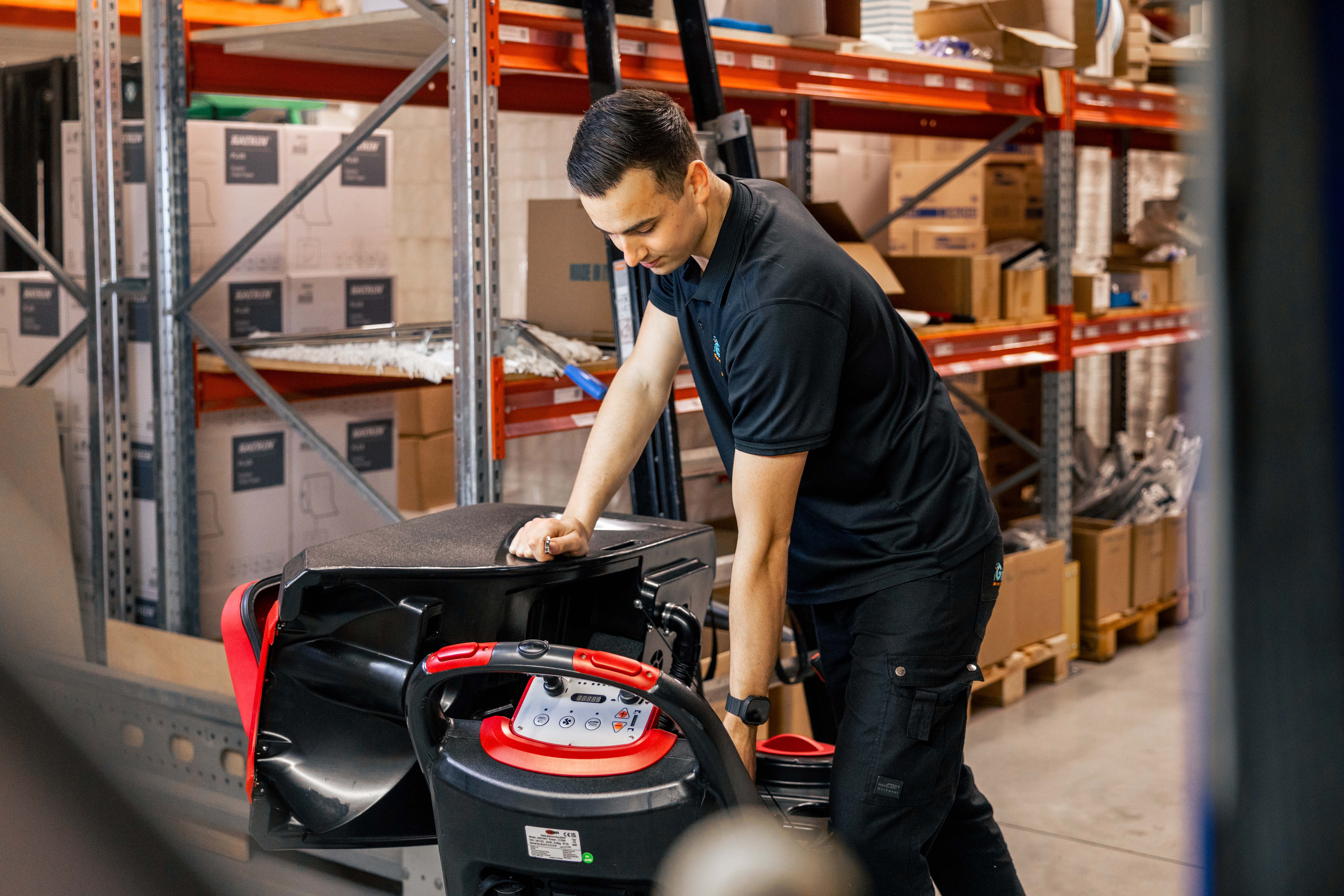 Voor ieder oppervlak een passende machine