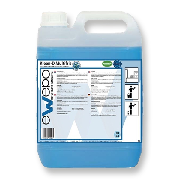 Kleen-D Multifris, interieur en vloer (1 stuk, 1 liter doseerflacon) foto3