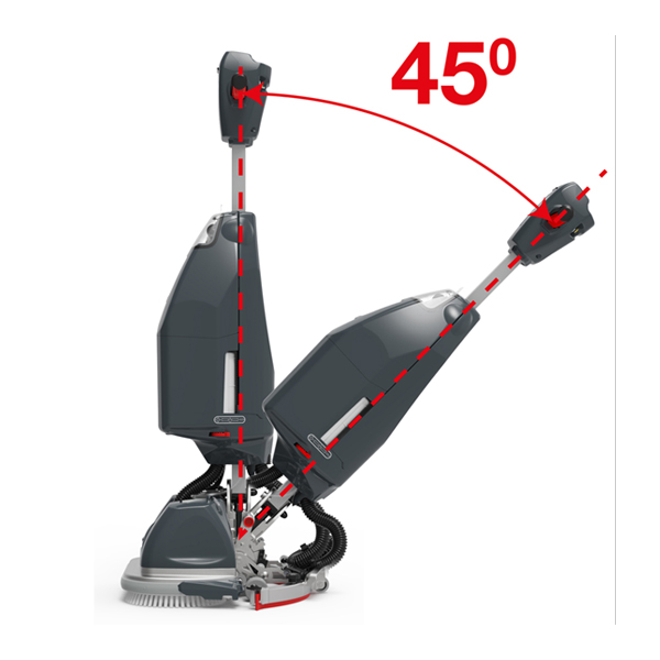 Numatic 244NX met accu, schrobzuigmachine foto2